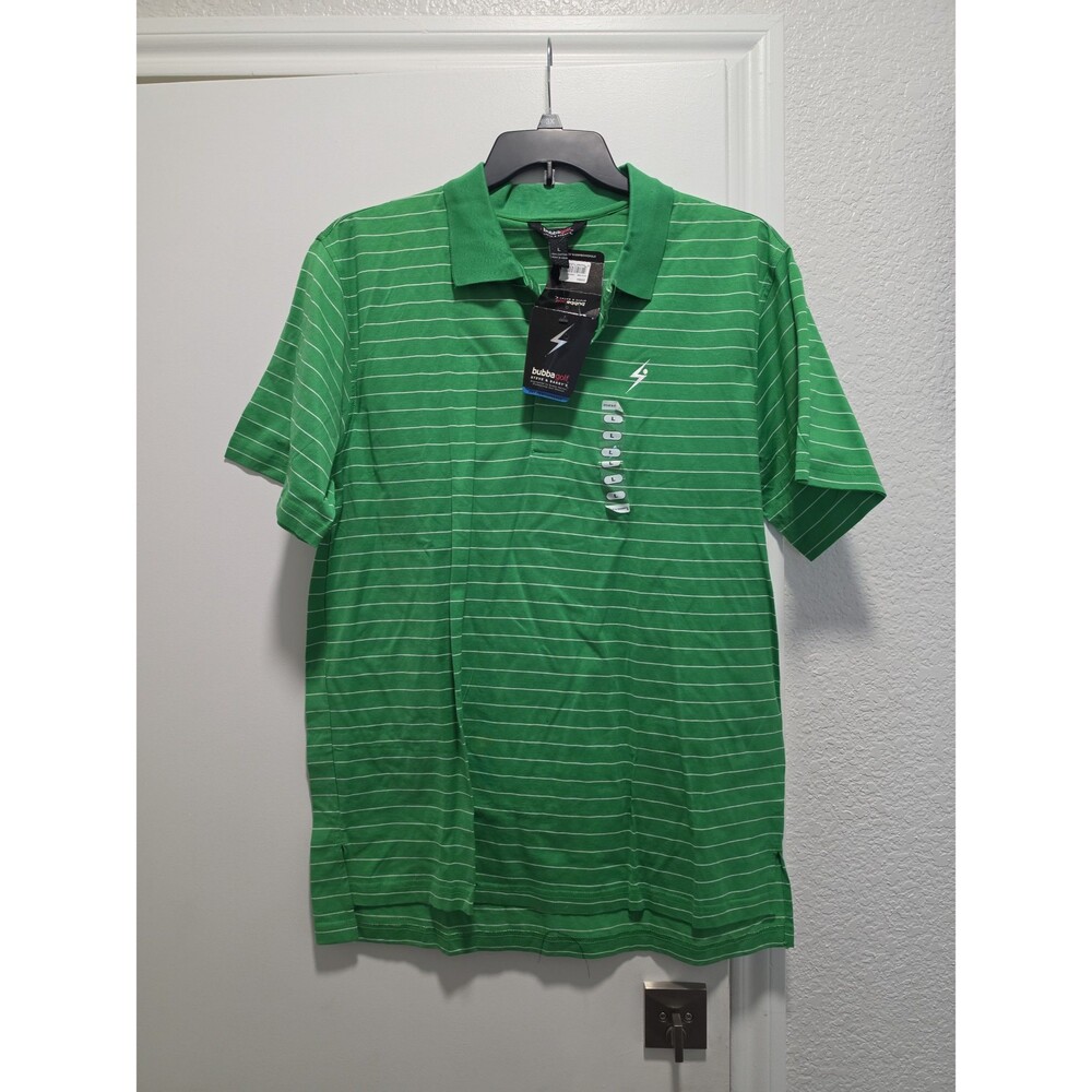NWT Bubba Golf Polo Sz L